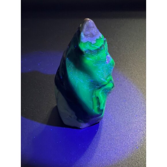 Natural Volcano Agate Flame Polished Healing Crystal Stone 328g 4" UVs - Picture 3 of 15